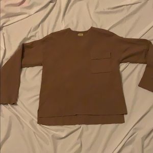 Brown Zara sweater